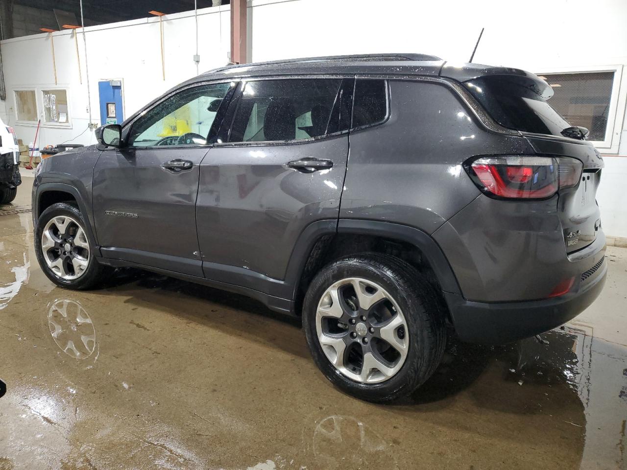 2018 Jeep Compass VIN 3C4NJDCB0JT393316 Copart auction photo, all over damage thumbnail 2