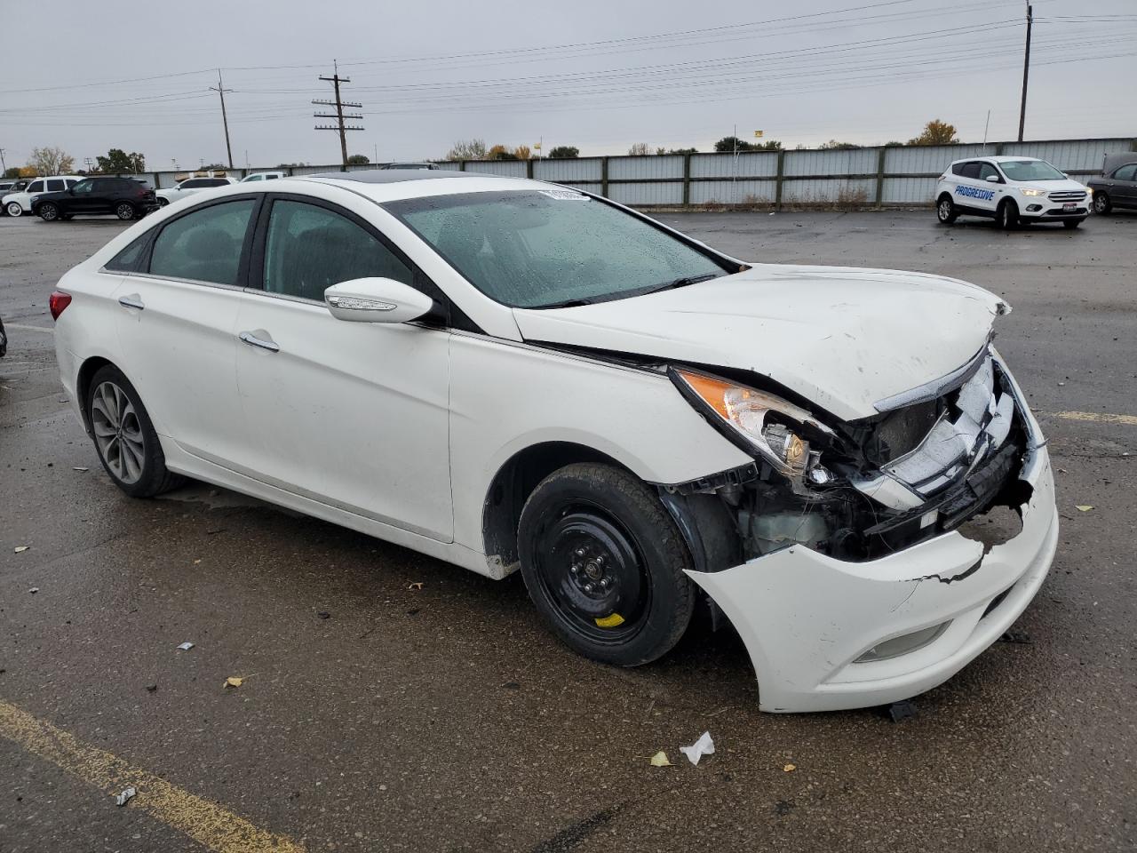 2013 Hyundai Sonata VIN 5NPEC4AB4DH679185 Copart auction photo, front end damage thumbnail 4