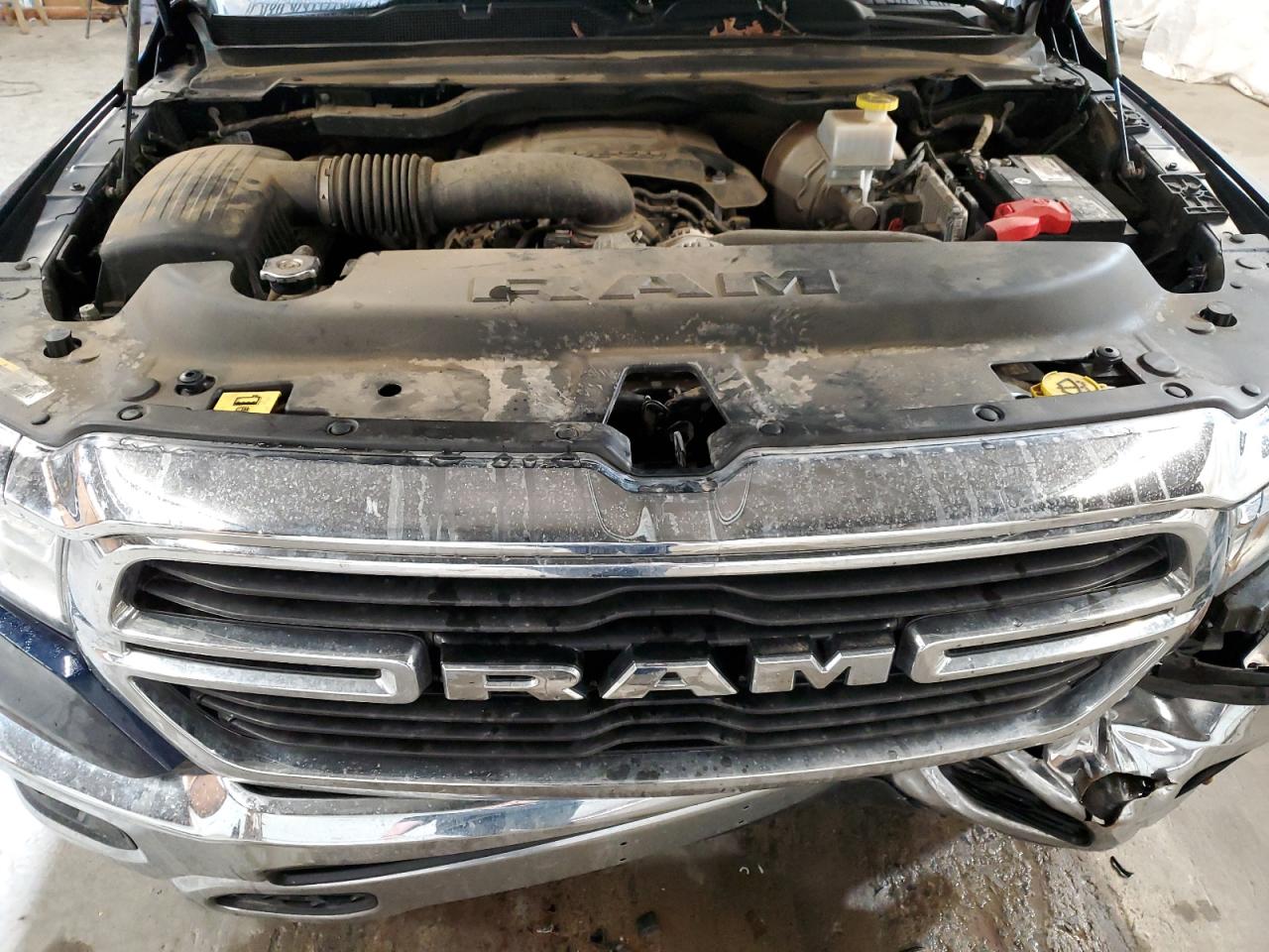 2021 RAM 1500 VIN 1C6SRFBT6MN687851 Copart auction photo, front end damage thumbnail 11