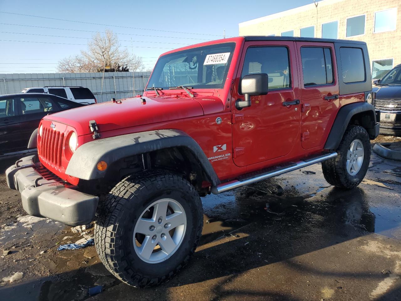 2008 Jeep Wrangler VIN 1J8GA39128L558573