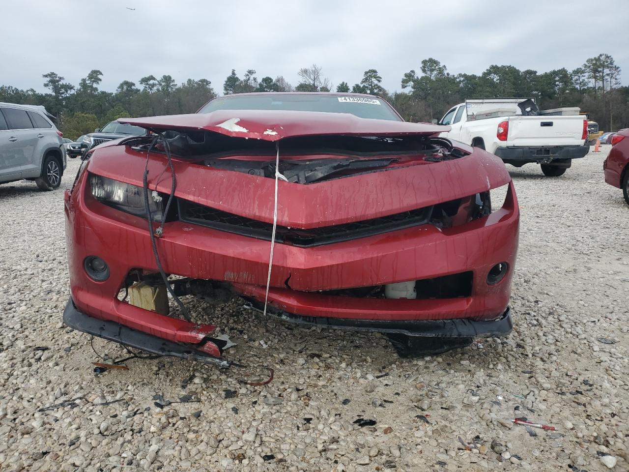2015 Chevrolet Camaro VIN 2G1FF1E37F9208756 Copart auction photo, front end / side damage thumbnail 5