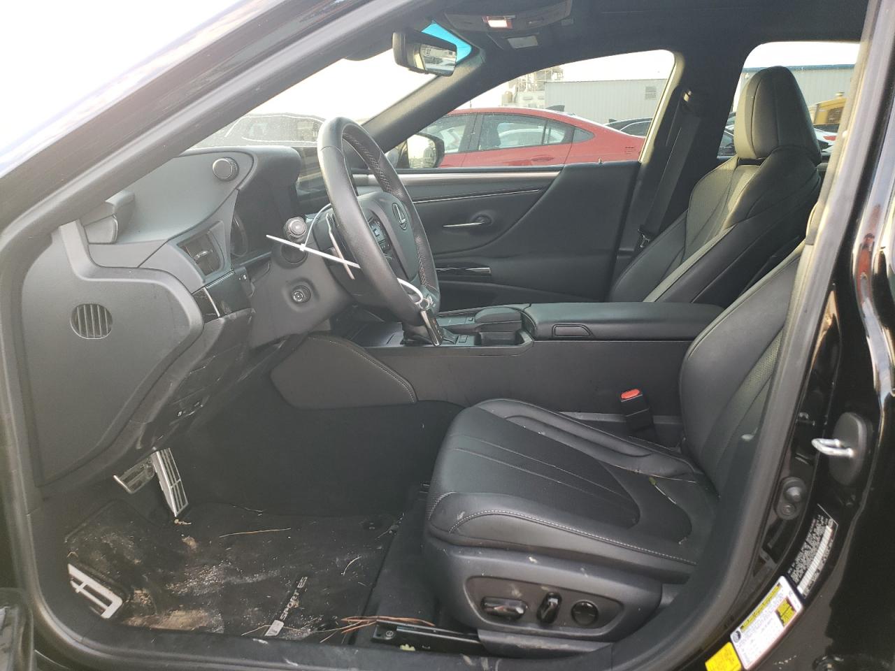 2022 Lexus ES VIN 58AGZ1B17NU127235 Copart auction photo, front end / top/roof damage thumbnail 7