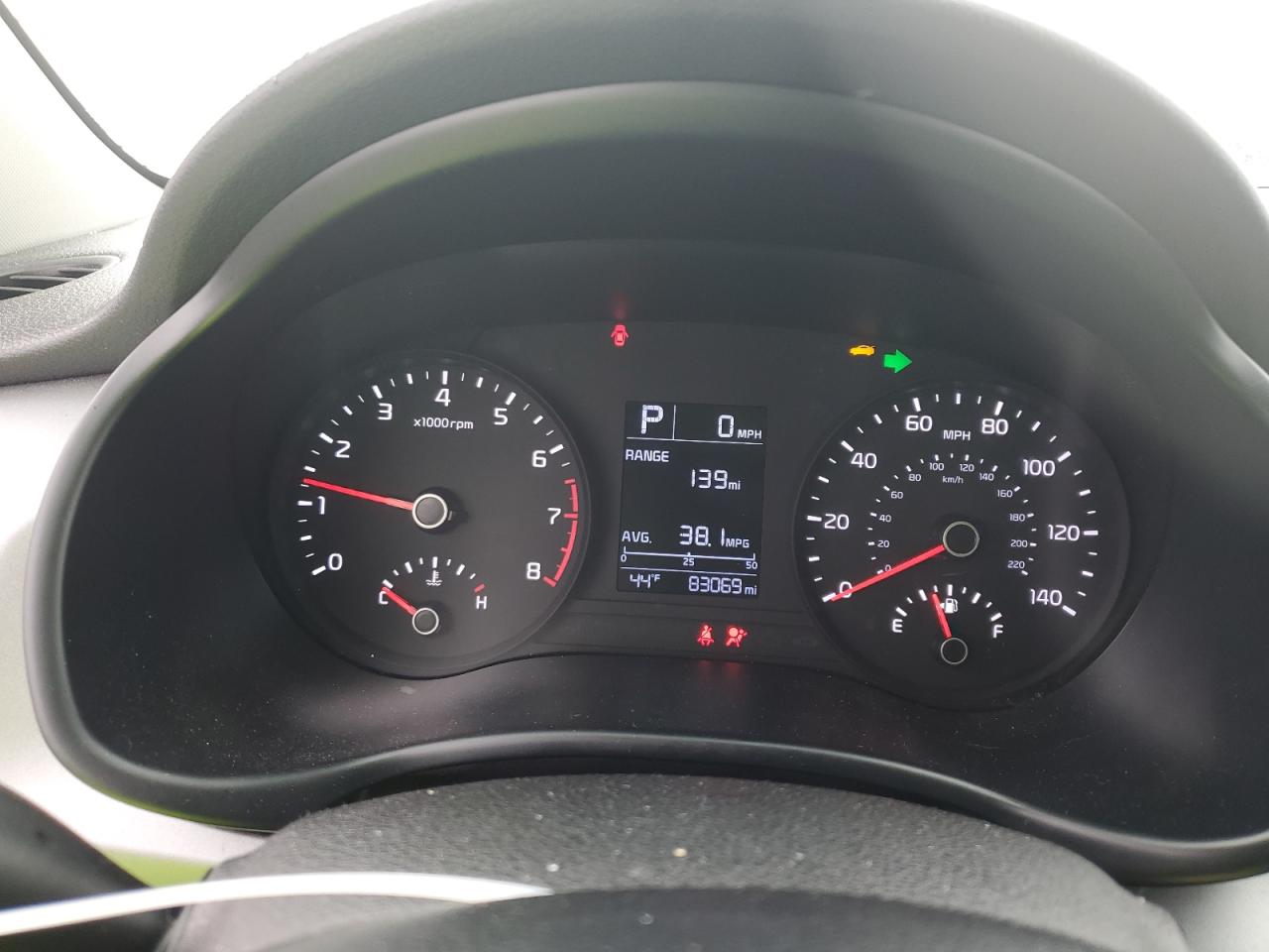 2019 KIA Rio VIN 3KPA24AB7KE215567 Copart auction photo, front end damage thumbnail 9