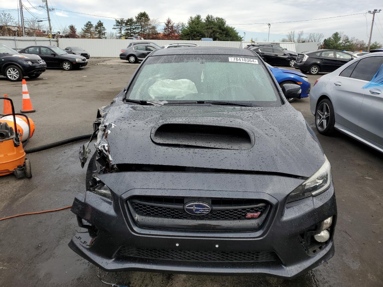 2015 Subaru WRX VIN JF1VA2S63F9832362 Copart auction photo, front end / rear end damage thumbnail 5