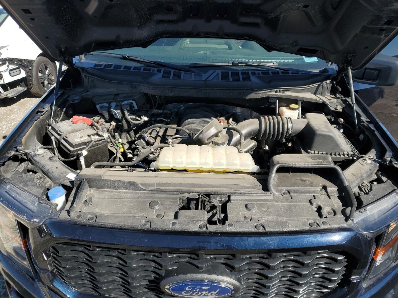 2023 Ford F-150 VIN 1FTFW1E55PKD59670 Copart auction photo, front end / rear end damage thumbnail 11