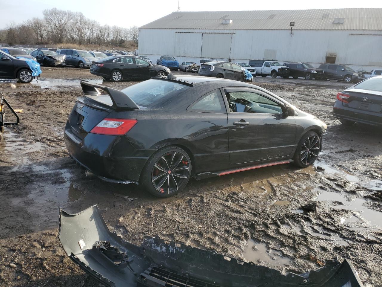 2009 Honda Civic VIN 2HGFG12899H523557 Copart auction photo, rear end damage thumbnail 3