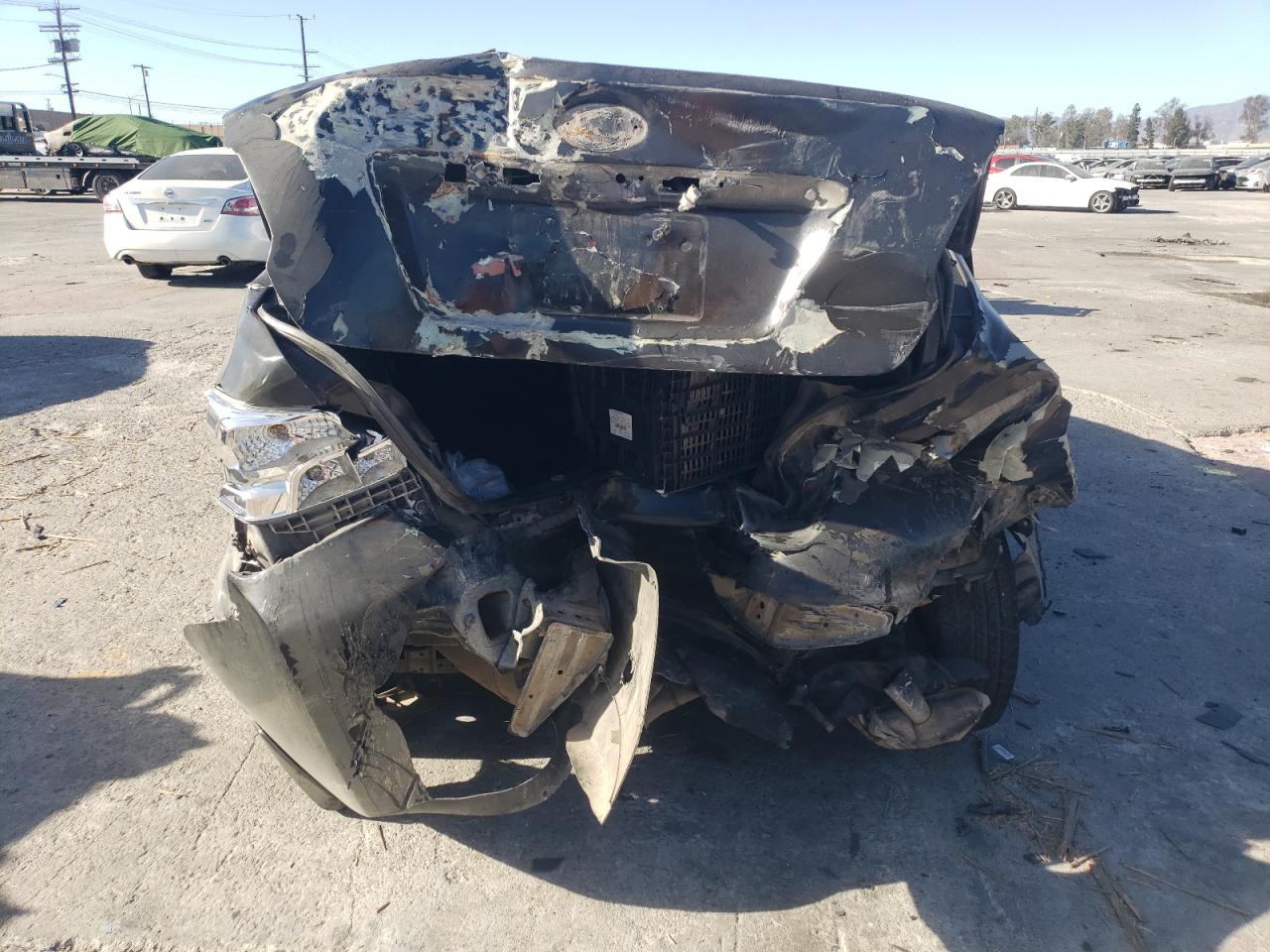 2013 Subaru Impreza VIN JF1GJAA67DG010144 Copart auction photo, all over damage thumbnail 6