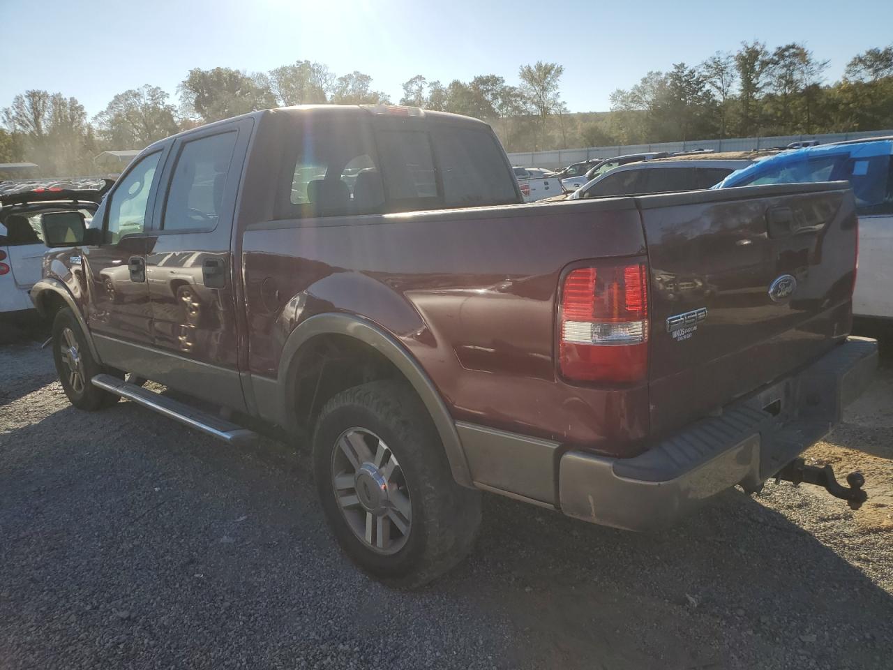2005 Ford F-150 VIN 1FTPW14545FA20202 Copart auction photo, front end damage thumbnail 2