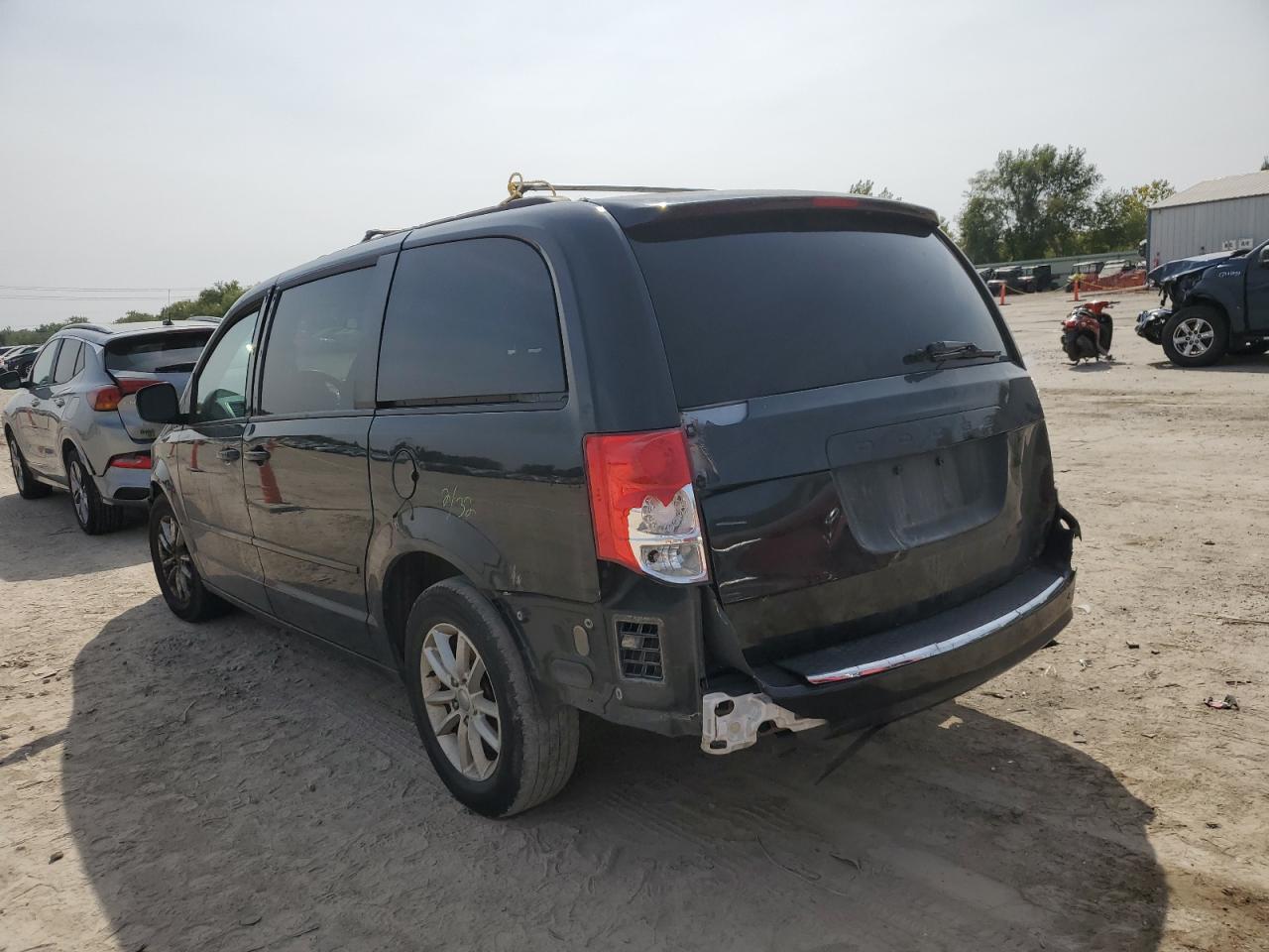 2014 Dodge Caravan VIN 2C4RDGCG3ER392403 Copart auction photo, all over damage thumbnail 2