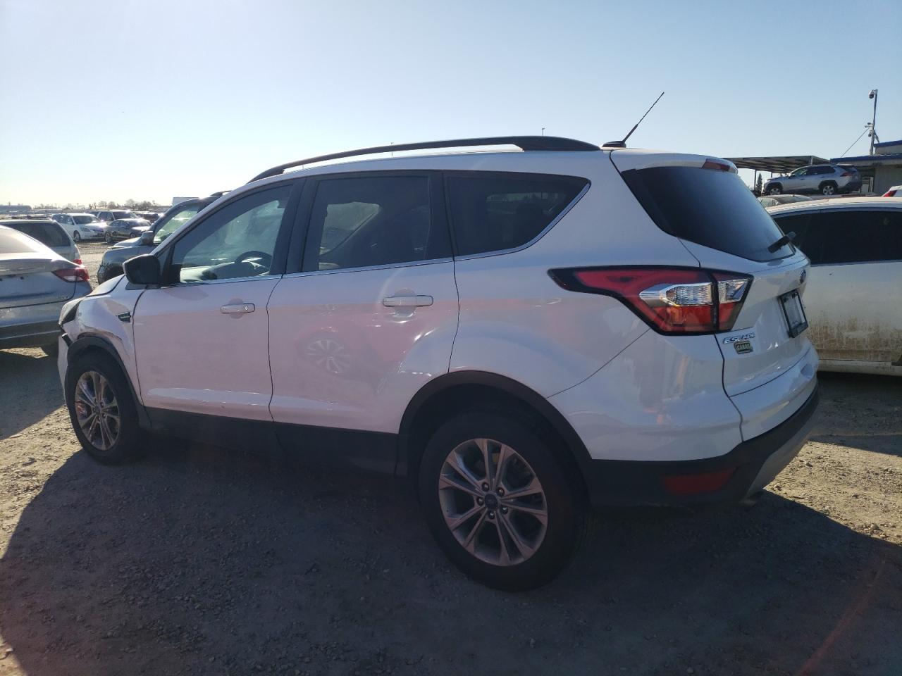 2018 Ford Escape VIN 1FMCU0GD4JUB46904 Copart auction photo, front end damage thumbnail 2