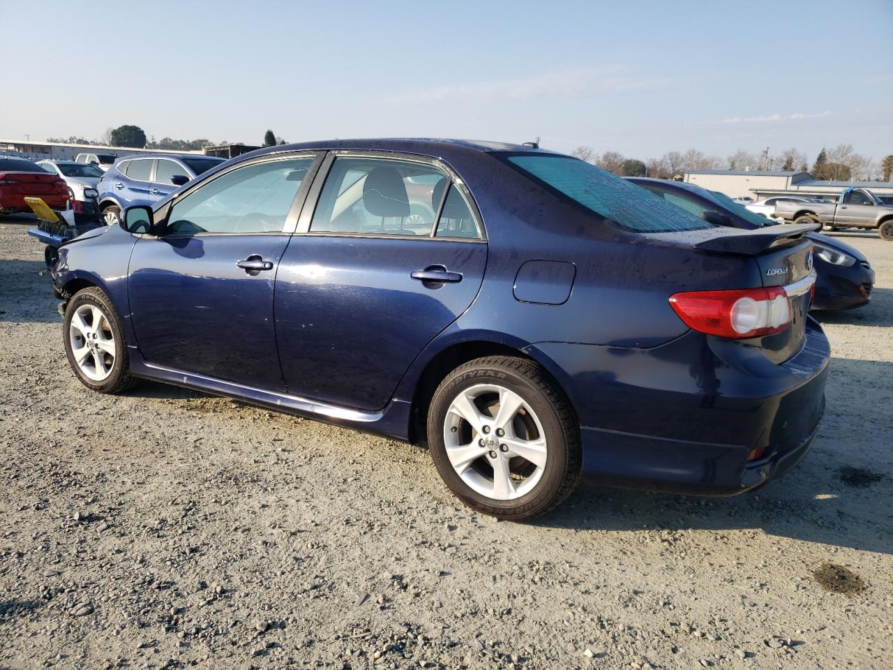 2011 Toyota Corolla VIN 2T1BU4EE1BC634404 Copart auction photo, front end / side damage thumbnail 2