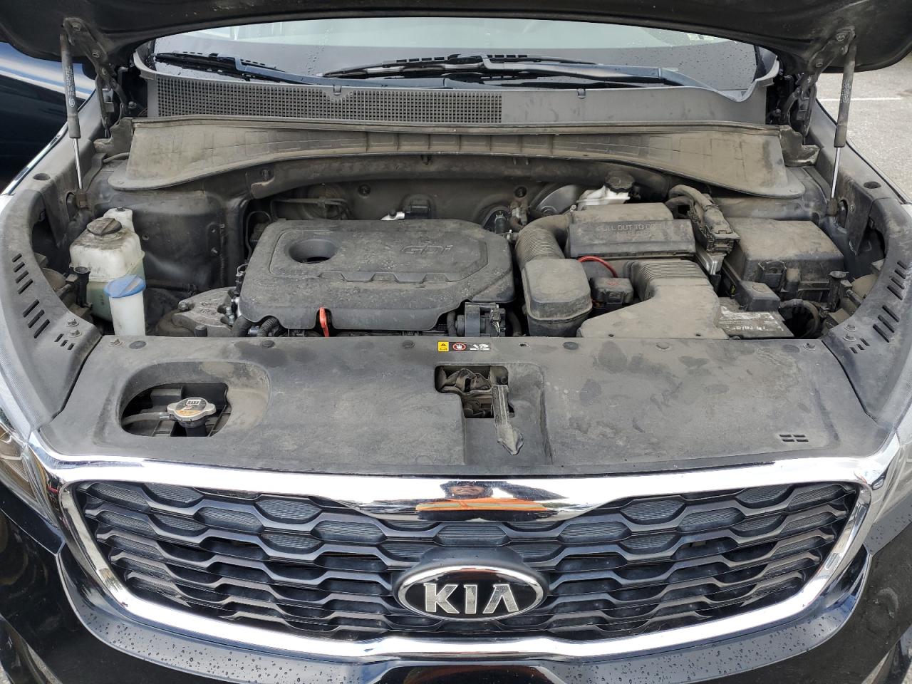 2019 KIA Sorento VIN 5XYPG4A36KG568194 Copart auction photo, side damage thumbnail 12