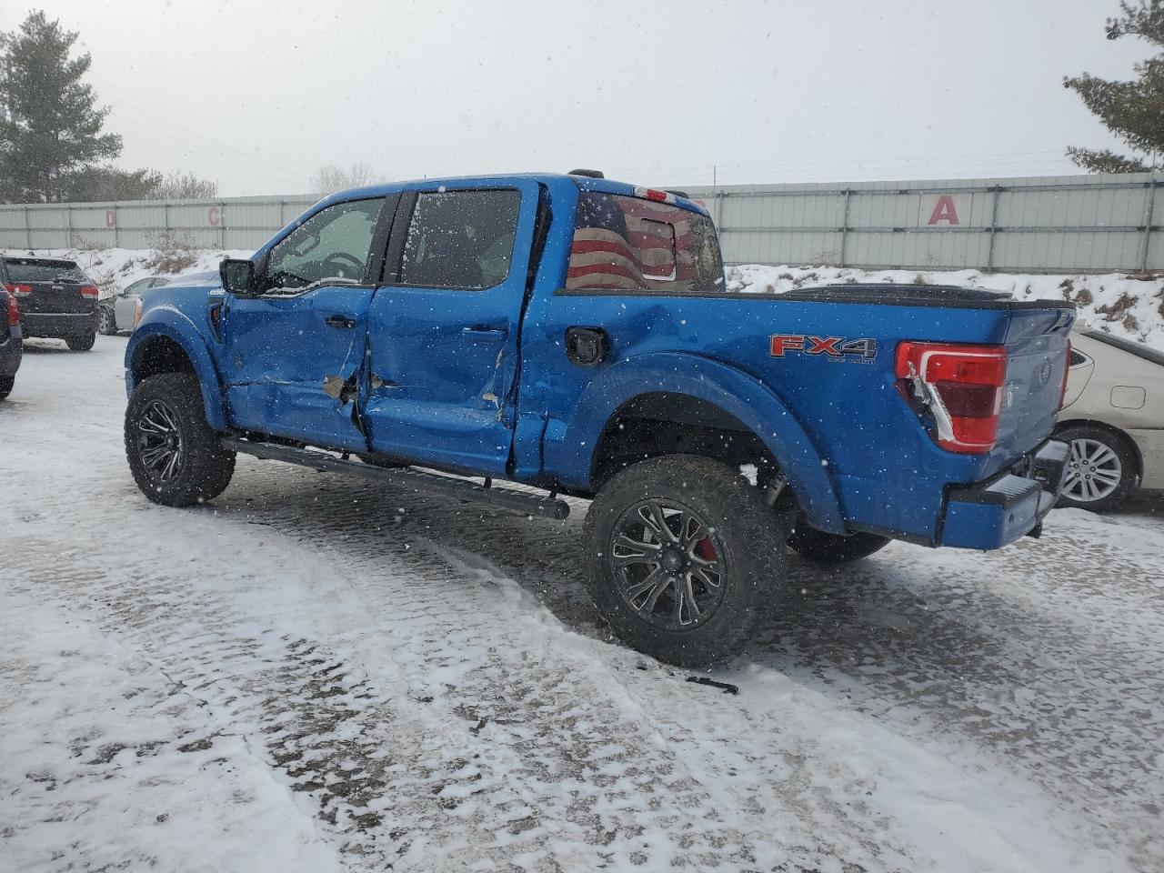 2021 Ford F-150 VIN 1FTFW1E58MFC10447 Copart auction photo, side / minor dent/scratches damage thumbnail 2