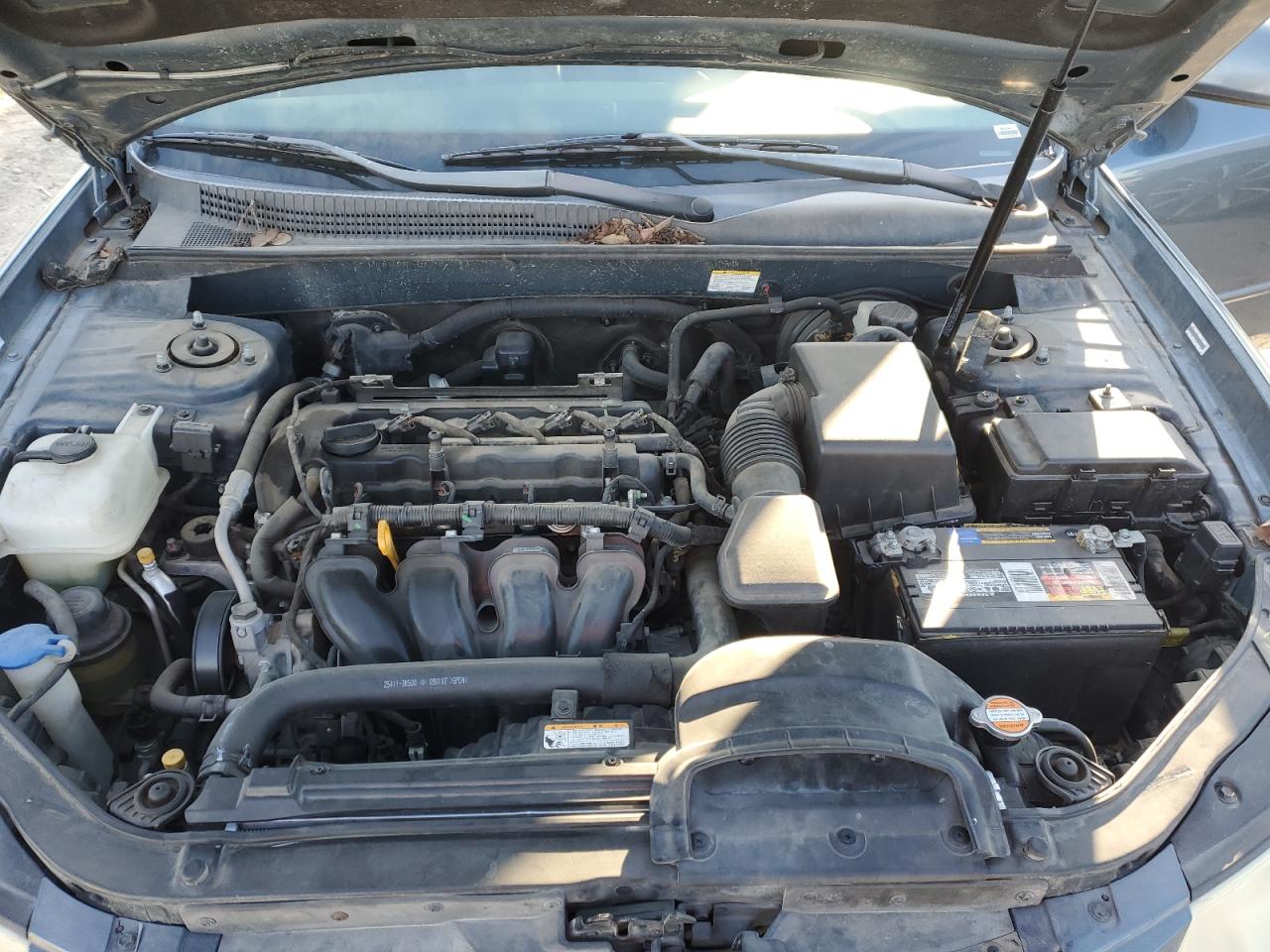 2010 Hyundai Sonata VIN 5NPET4AC5AH598216 Copart auction photo, rear end / minor dent/scratches damage thumbnail 11