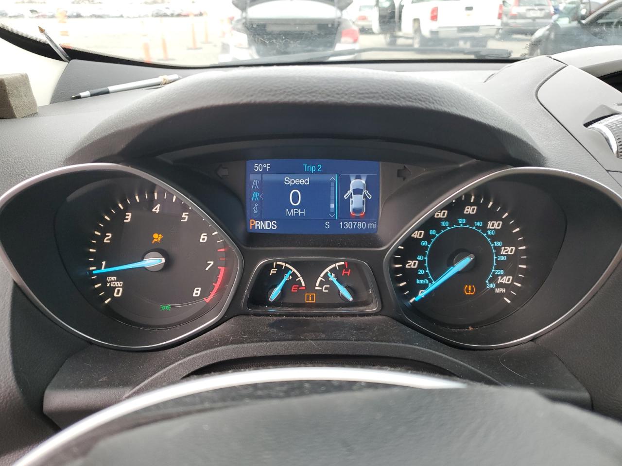 2014 Ford Escape VIN 1FMCU0G94EUD87900 Copart auction photo, side / front end damage thumbnail 9