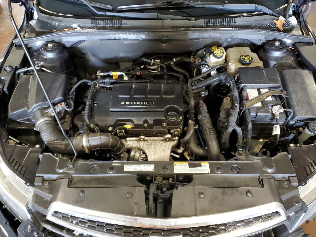 2014 Chevrolet Cruze VIN 1G1PE5SB2E7390490 Copart auction photo, side / front end damage thumbnail 11
