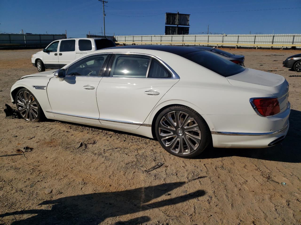 2023 Bentley Flying spur VIN SCBBB6ZG8PC010034 Copart auction photo, front end / undercarriage damage thumbnail 2