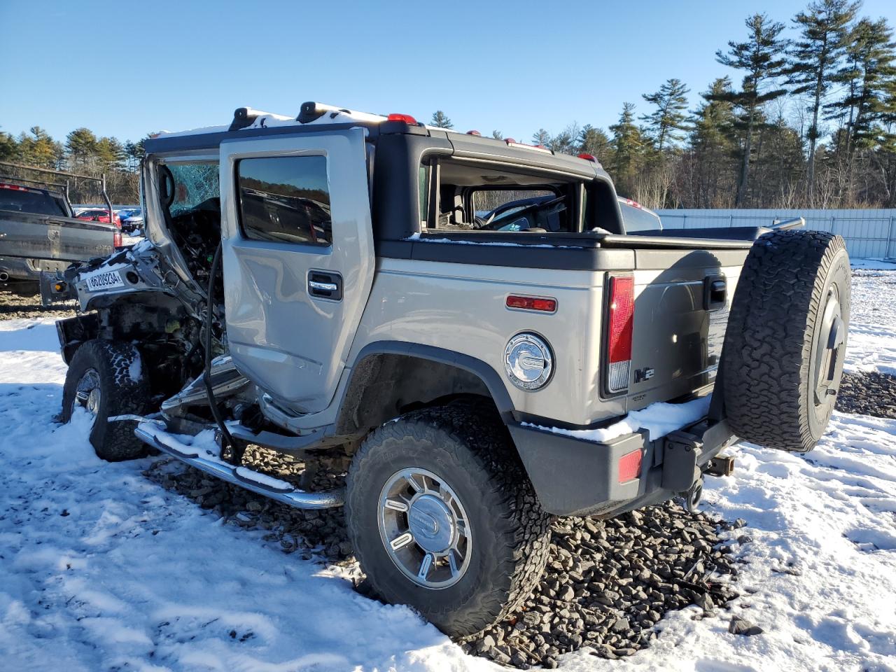 2007 Hummer H2 VIN 5GRGN22U77H111182 Copart auction photo, all over damage thumbnail 2