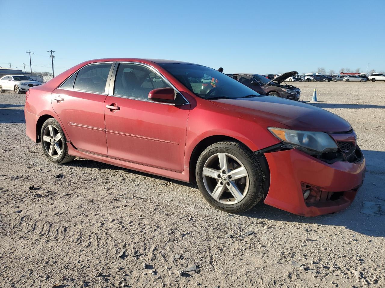 2013 Toyota Camry VIN 4T1BF1FK6DU691471 Copart auction photo, front end damage thumbnail 4