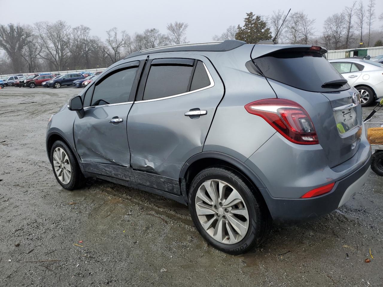2019 Buick Encore VIN KL4CJASBXKB839685 Copart auction photo, side damage thumbnail 2
