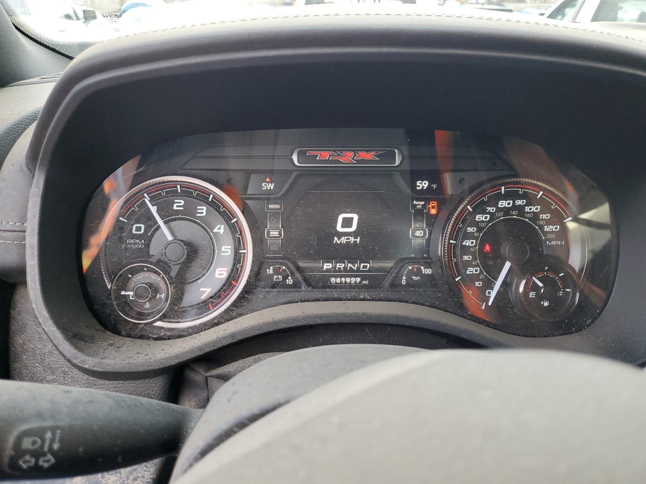 2021 RAM 1500 VIN 1C6SRFU90MN902187 Copart auction photo, vandalism damage thumbnail 9