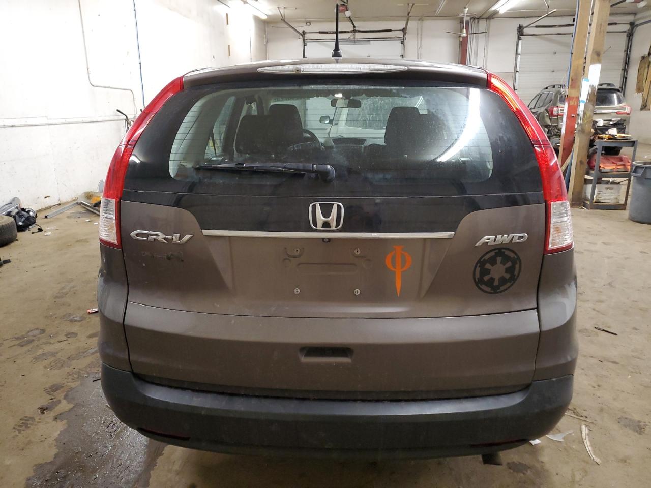 2014 Honda CR-V VIN 2HKRM4H31EH622800 Copart auction photo, front end damage thumbnail 6