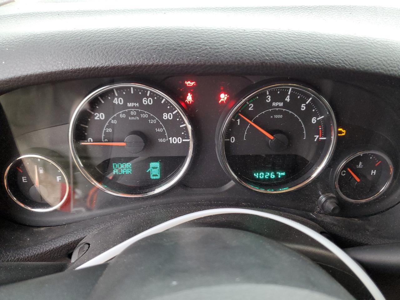 2017 Jeep Wrangler VIN 1C4BJWEG2HL667287 Copart auction photo, front end / rear end damage thumbnail 9