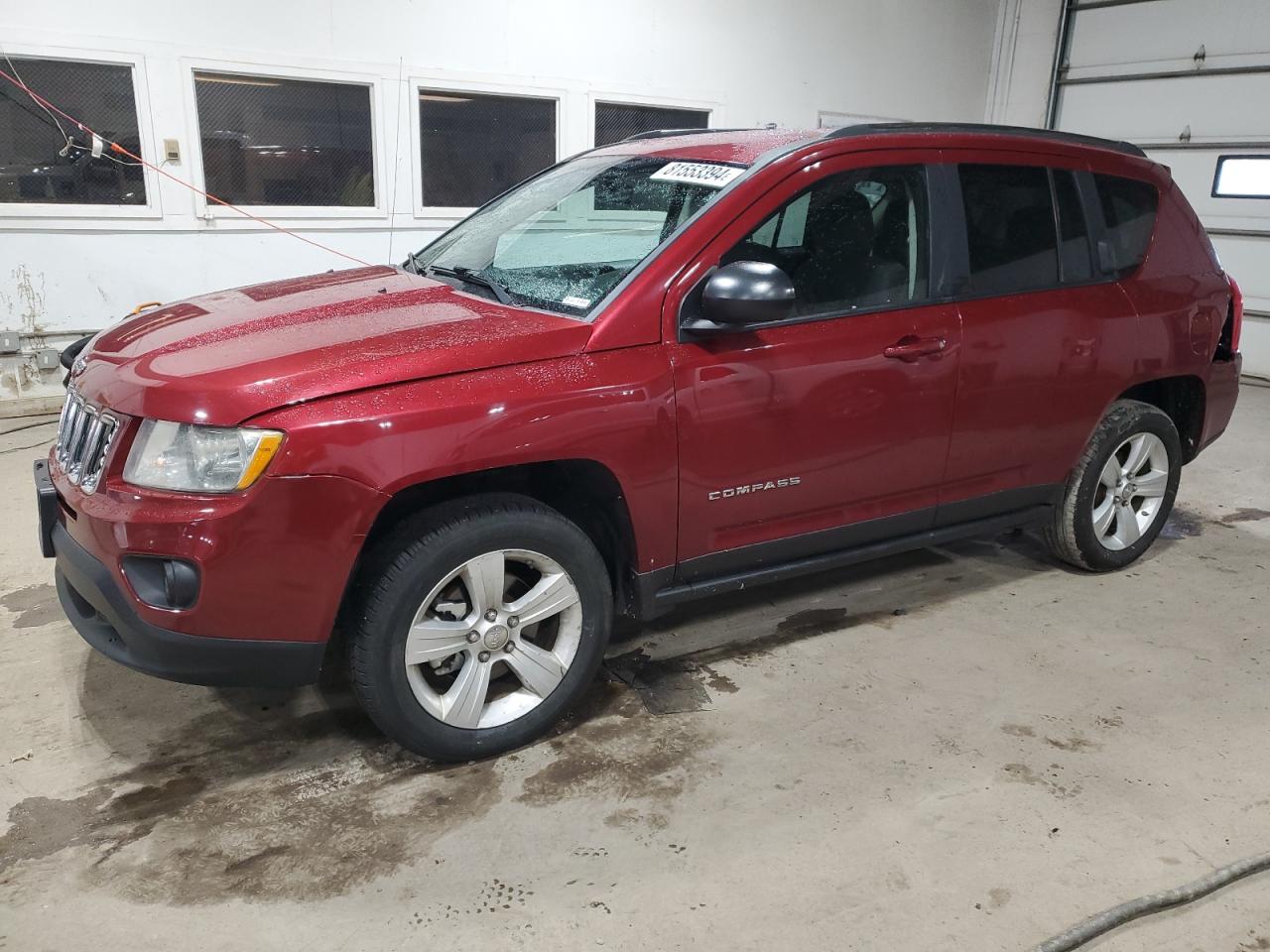 2012 Jeep Compass VIN 1C4NJCBB2CD579394