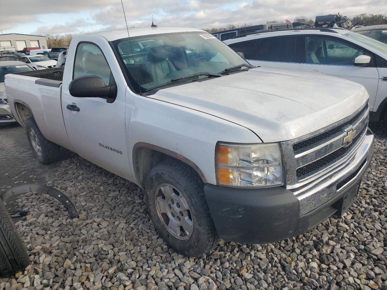 2011 Chevrolet Silverado VIN 1GCNCPEX7BZ356388 Copart auction photo, side damage thumbnail 4