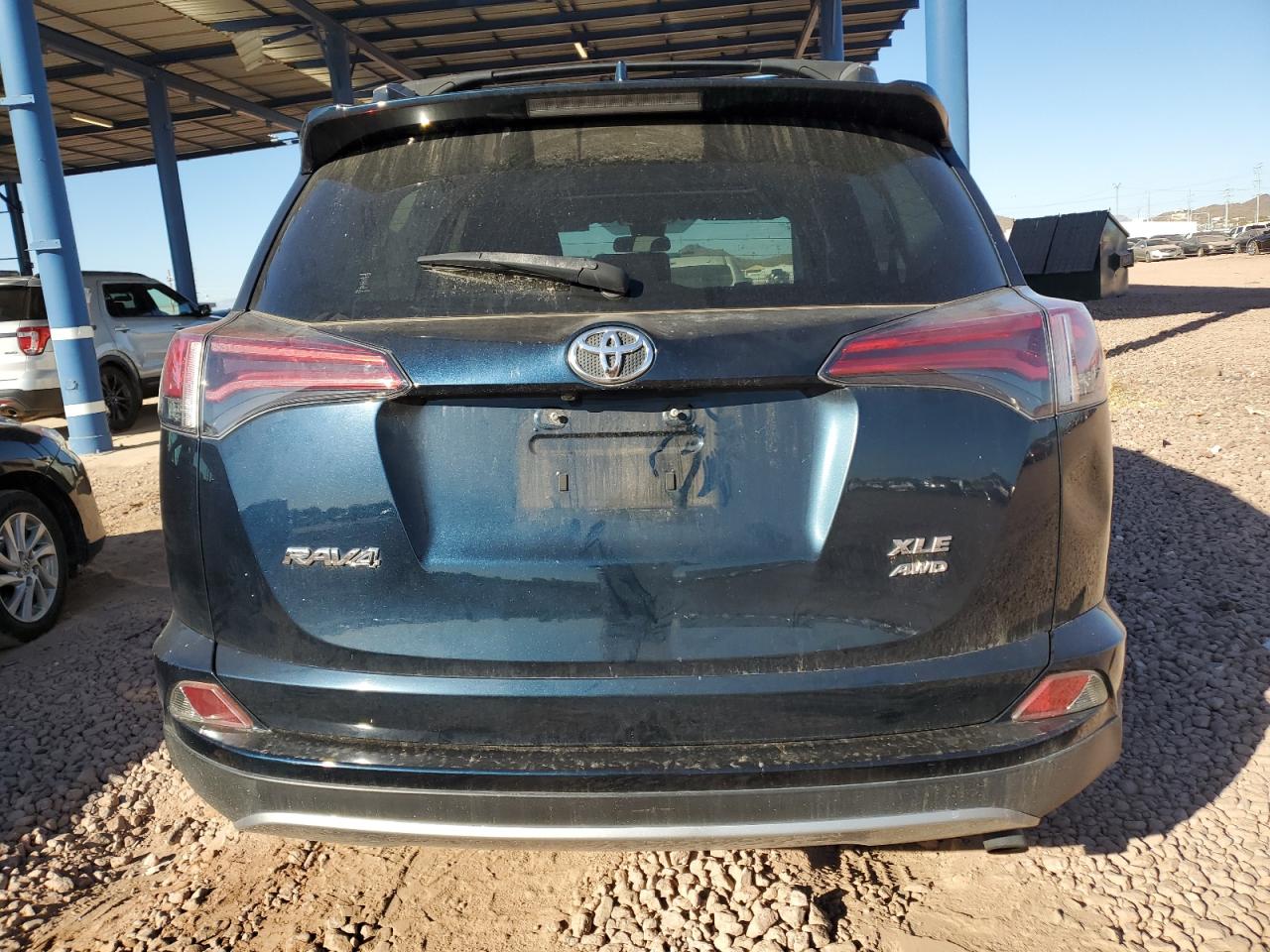 2018 Toyota RAV 4 VIN JTMRFREV8JJ238866 Copart auction photo, side damage thumbnail 6