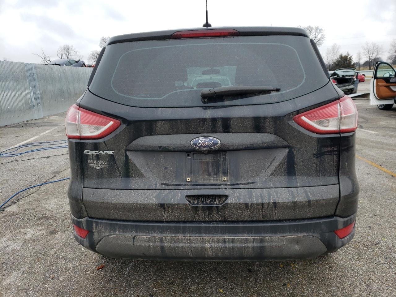 2015 Ford Escape VIN 1FMCU0F7XFUB40155 Copart auction photo, front end / minor dent/scratches damage thumbnail 6