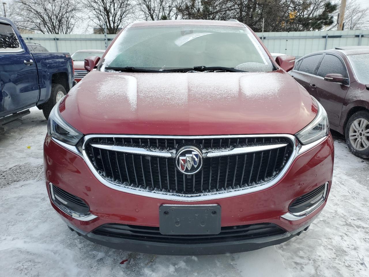 2018 Buick Enclave VIN 5GAEVBKW6JJ236654 Copart auction photo, front end / side damage thumbnail 5