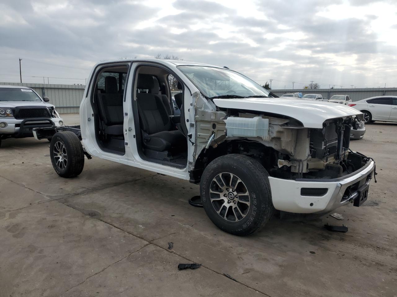 2021 Nissan Titan VIN 1N6AA1ED6MN532992 Copart auction photo, stripped damage thumbnail 4