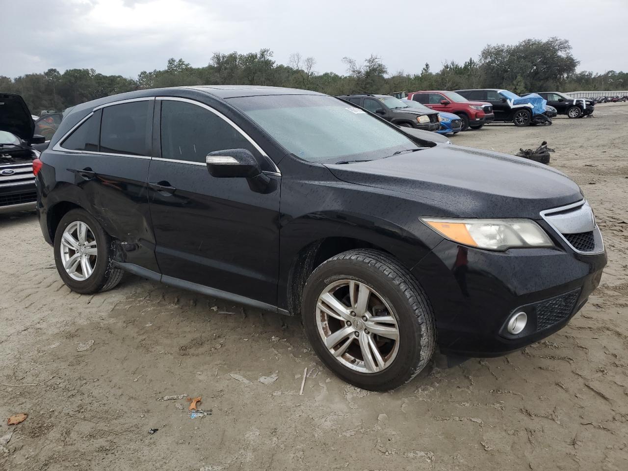 2013 Acura RDX VIN 5J8TB3H57DL019613 Copart auction photo, side damage thumbnail 4