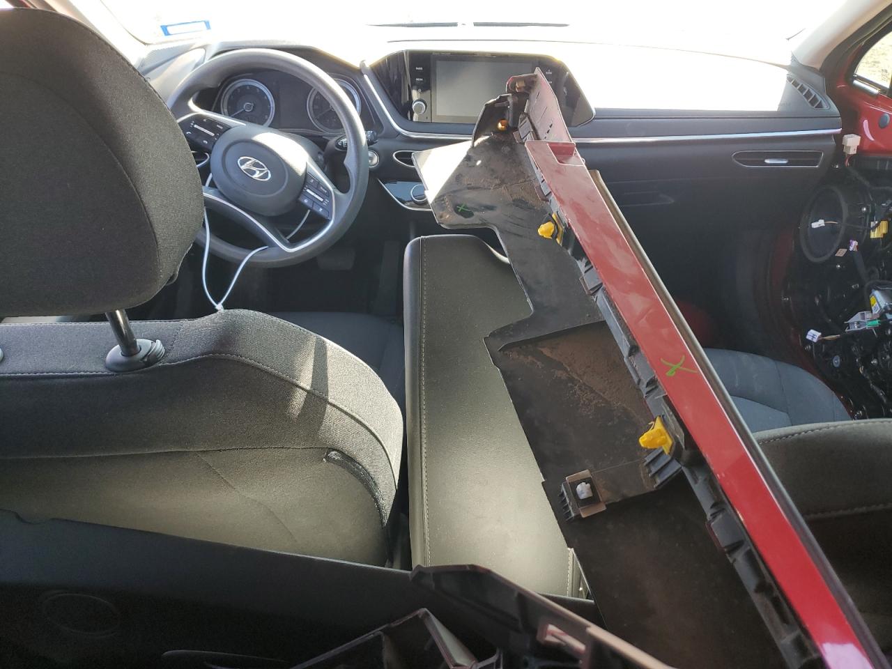 2021 Hyundai Sonata VIN 5NPEL4JA0MH090061 Copart auction photo, mechanical / all over damage thumbnail 8