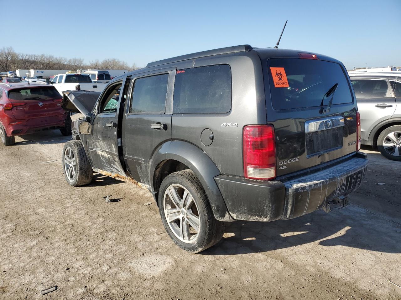 2011 Dodge Nitro VIN 1D4PU6GXXBW582734 Copart auction photo, front end damage thumbnail 2