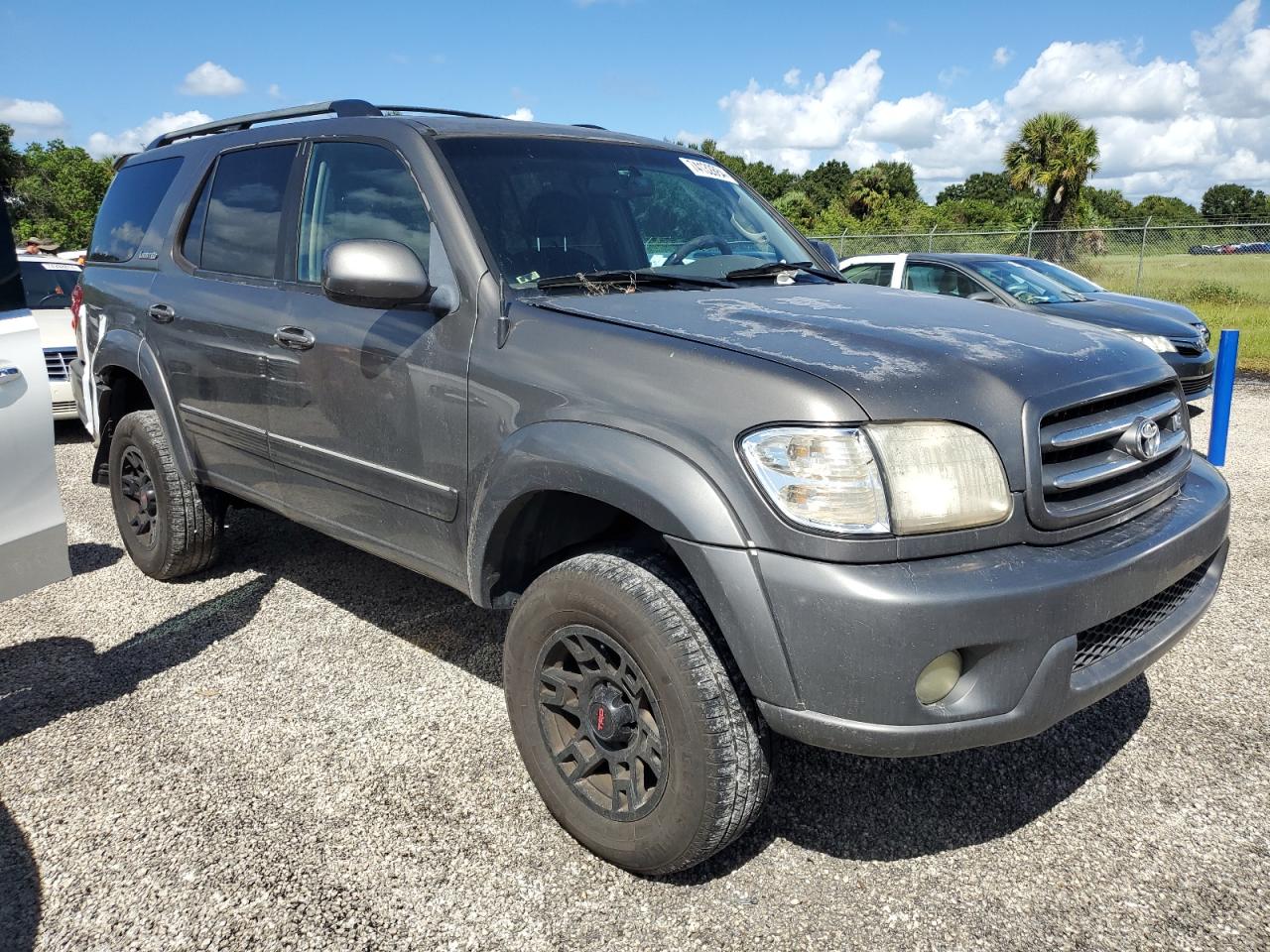 2004 Toyota Sequoia VIN 5TDZT38A94S217305 Copart auction photo, water/flood damage thumbnail 4
