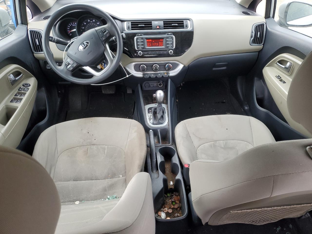2016 KIA Rio VIN KNADM4A37G6575738 Copart auction photo, minor dent/scratches damage thumbnail 8