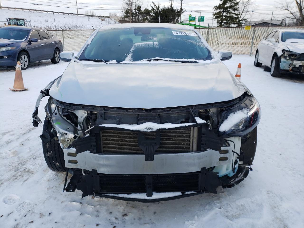 2022 Chevrolet Malibu VIN 1G1ZC5STXNF166896 Copart auction photo, front end / rear end damage thumbnail 5