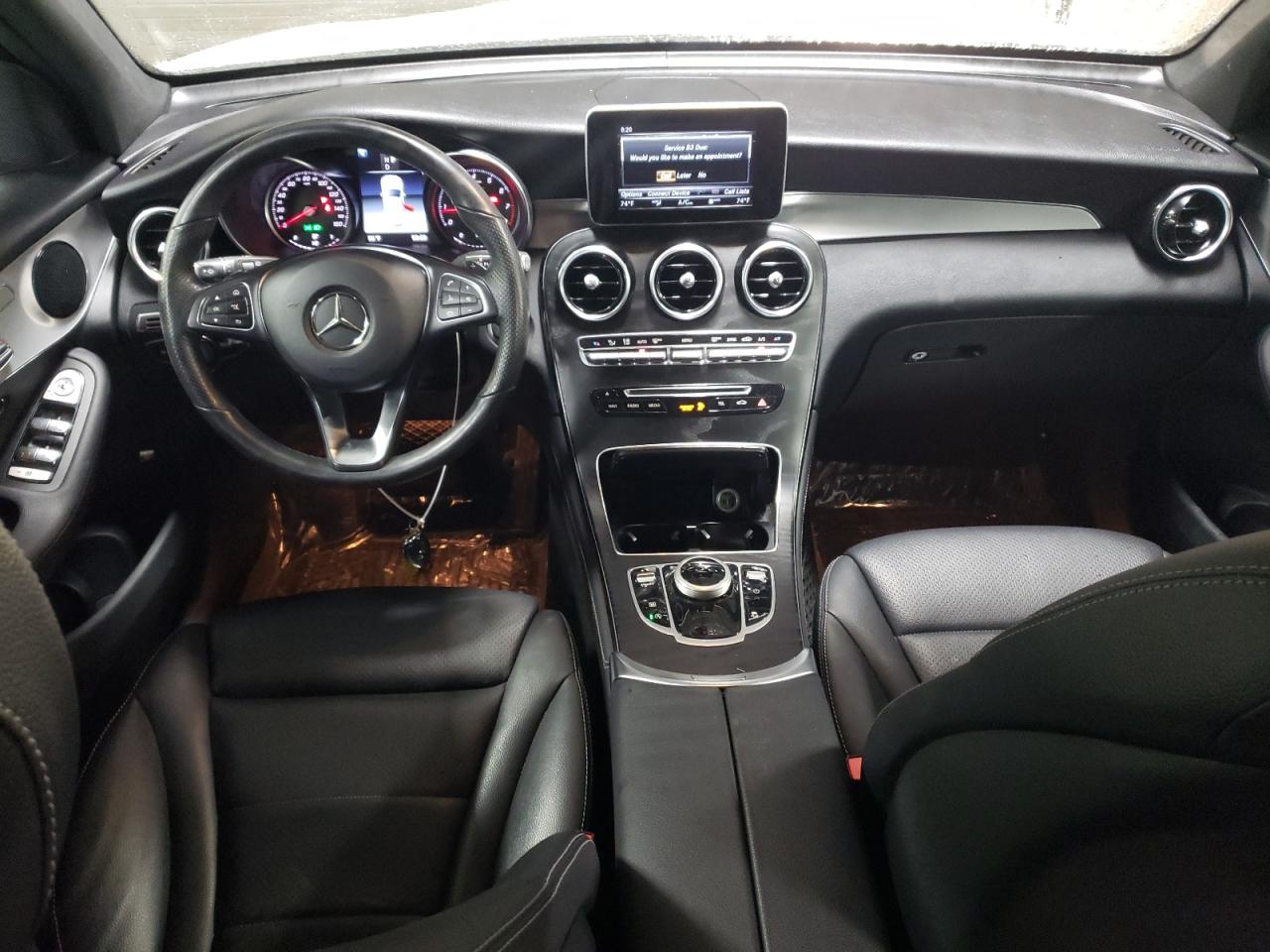 2019 Mercedes-Benz GLC VIN WDC0G4KB0KV191968 Copart auction photo, front end damage thumbnail 8