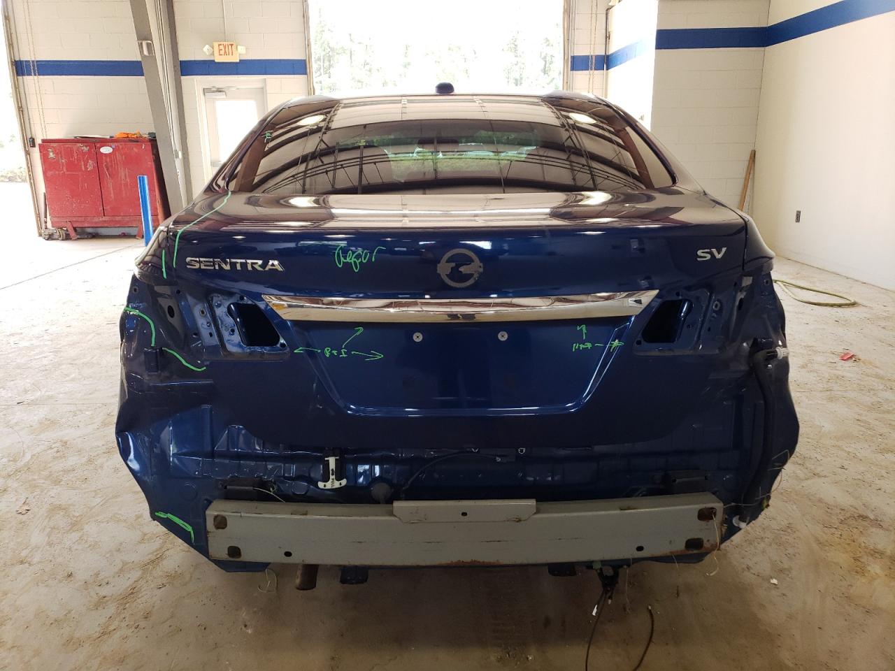 2019 Nissan Sentra VIN 3N1AB7AP1KY363826 Copart auction photo, rear end damage thumbnail 6