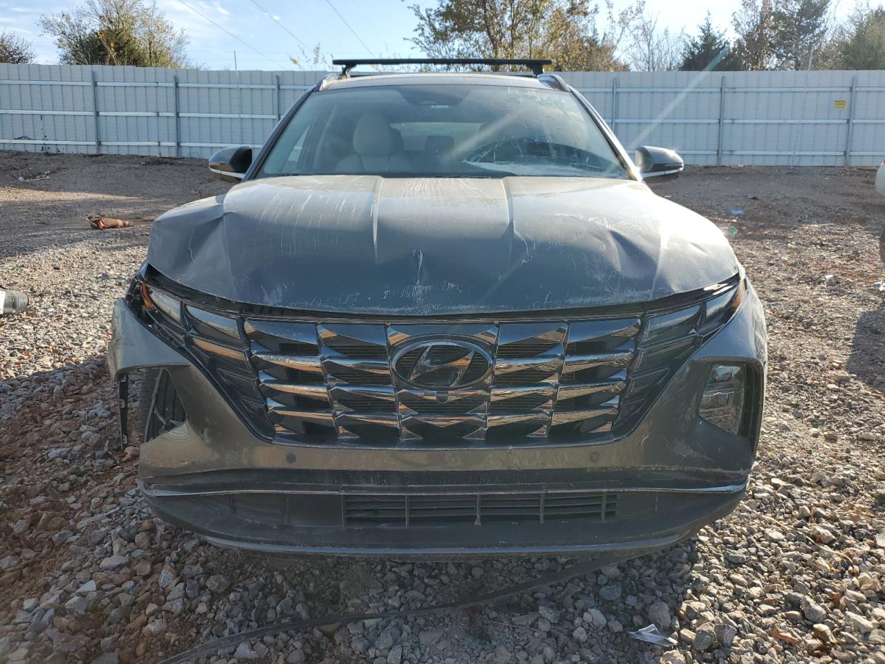 2022 Hyundai Tucson VIN 5NMJE3AE7NH109922 Copart auction photo, front end / side damage thumbnail 5