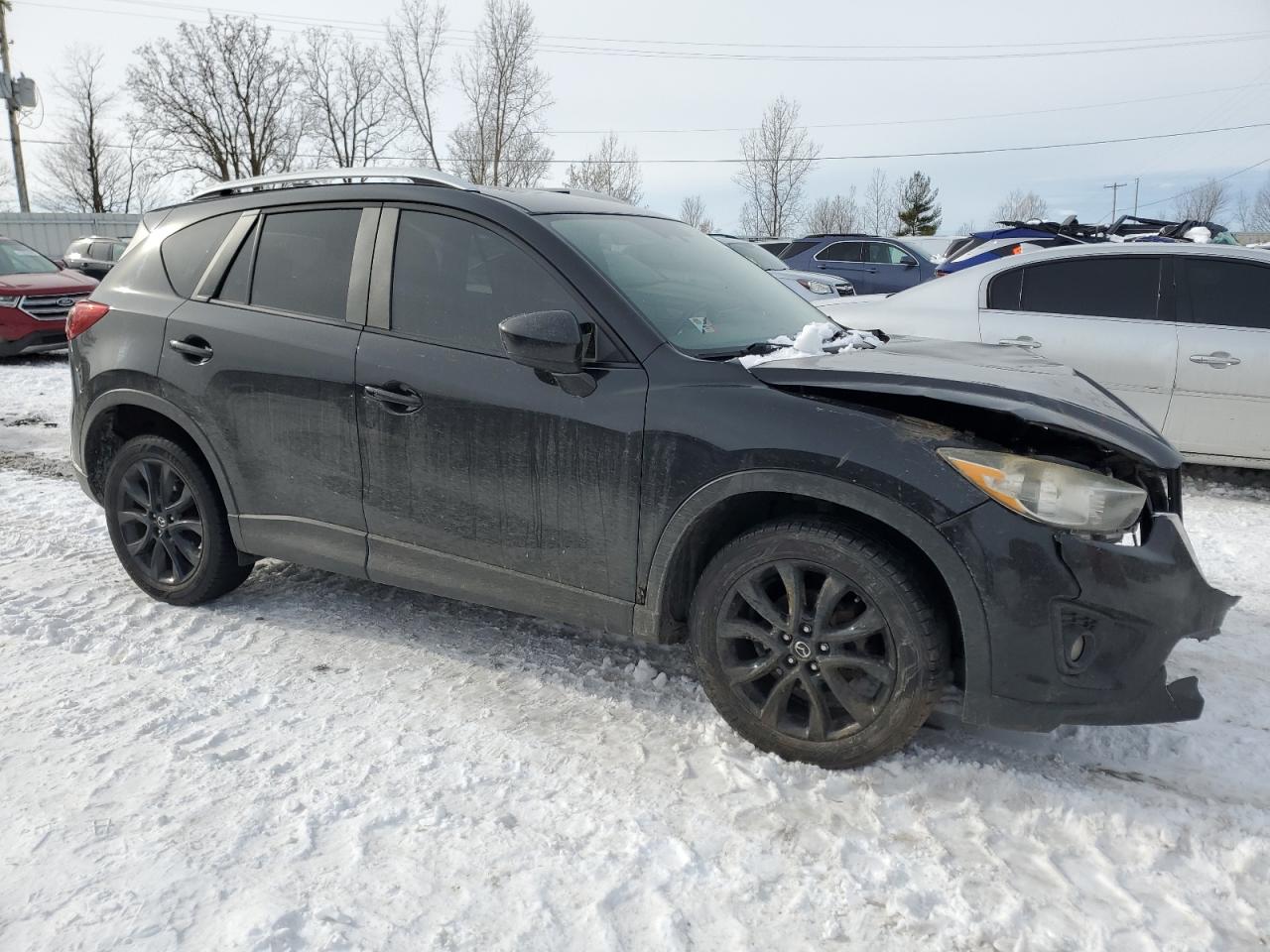 2013 Mazda CX-5 VIN JM3KE4DE4D0138810 Copart auction photo, front end damage thumbnail 4