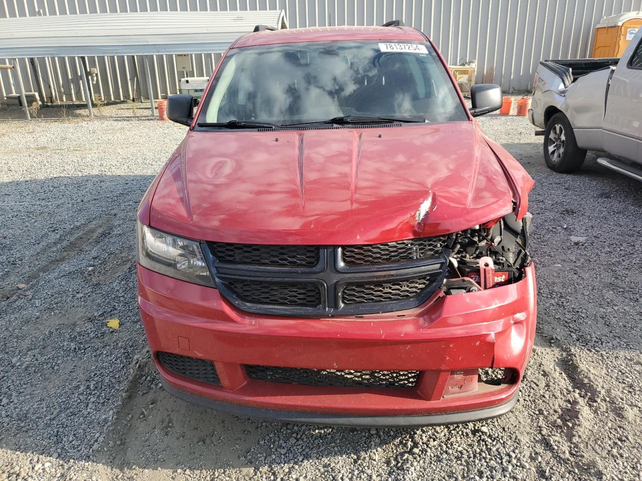 2018 Dodge Journey VIN 3C4PDCAB0JT530073 Copart auction photo, front end damage thumbnail 5