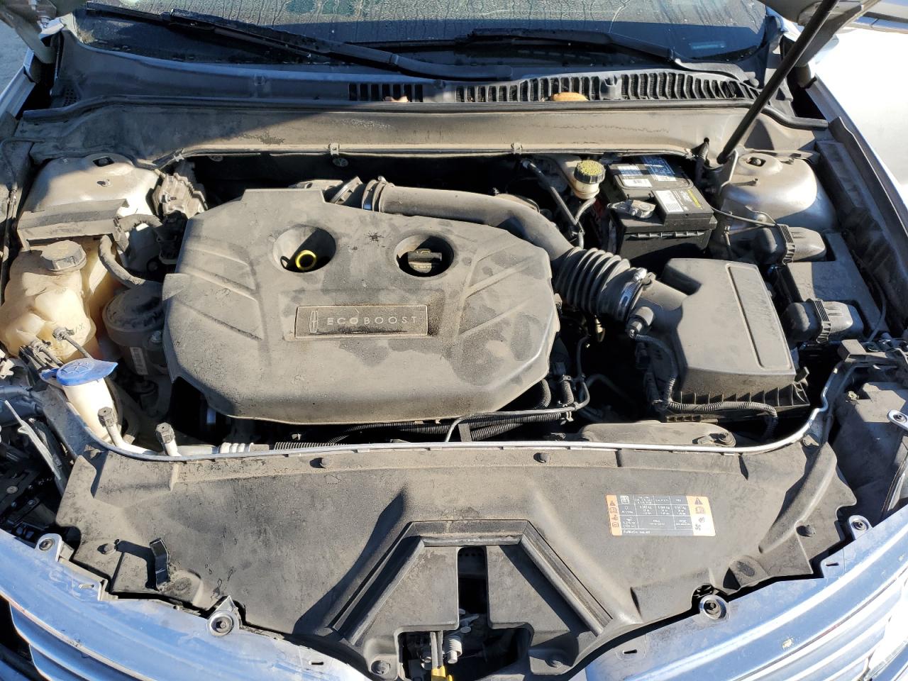 2016 Lincoln MKZ VIN 3LN6L2G95GR605364 Copart auction photo, front end damage thumbnail 12