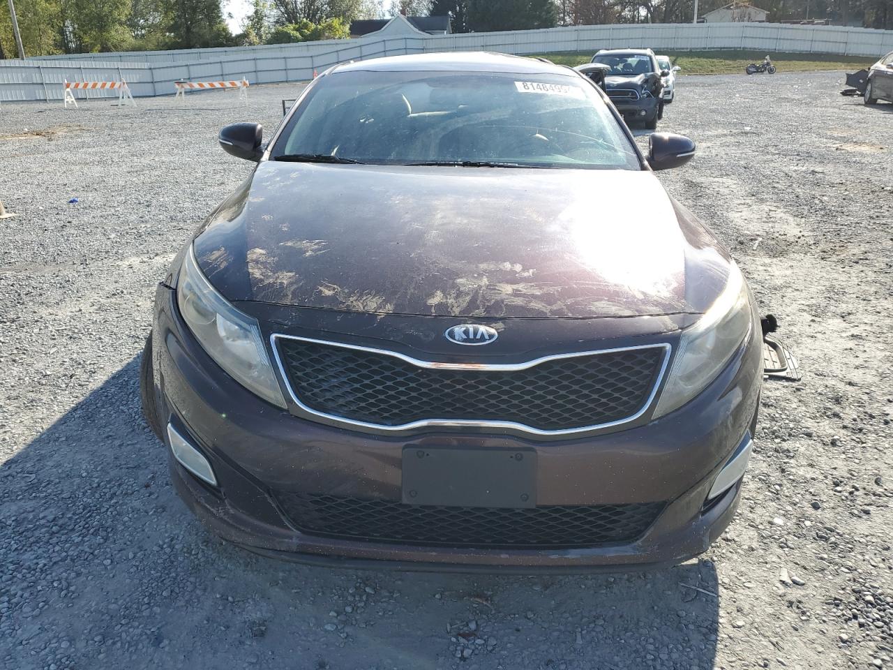2014 KIA Optima VIN 5XXGM4A70EG263486 Copart auction photo, rear end / side damage thumbnail 5