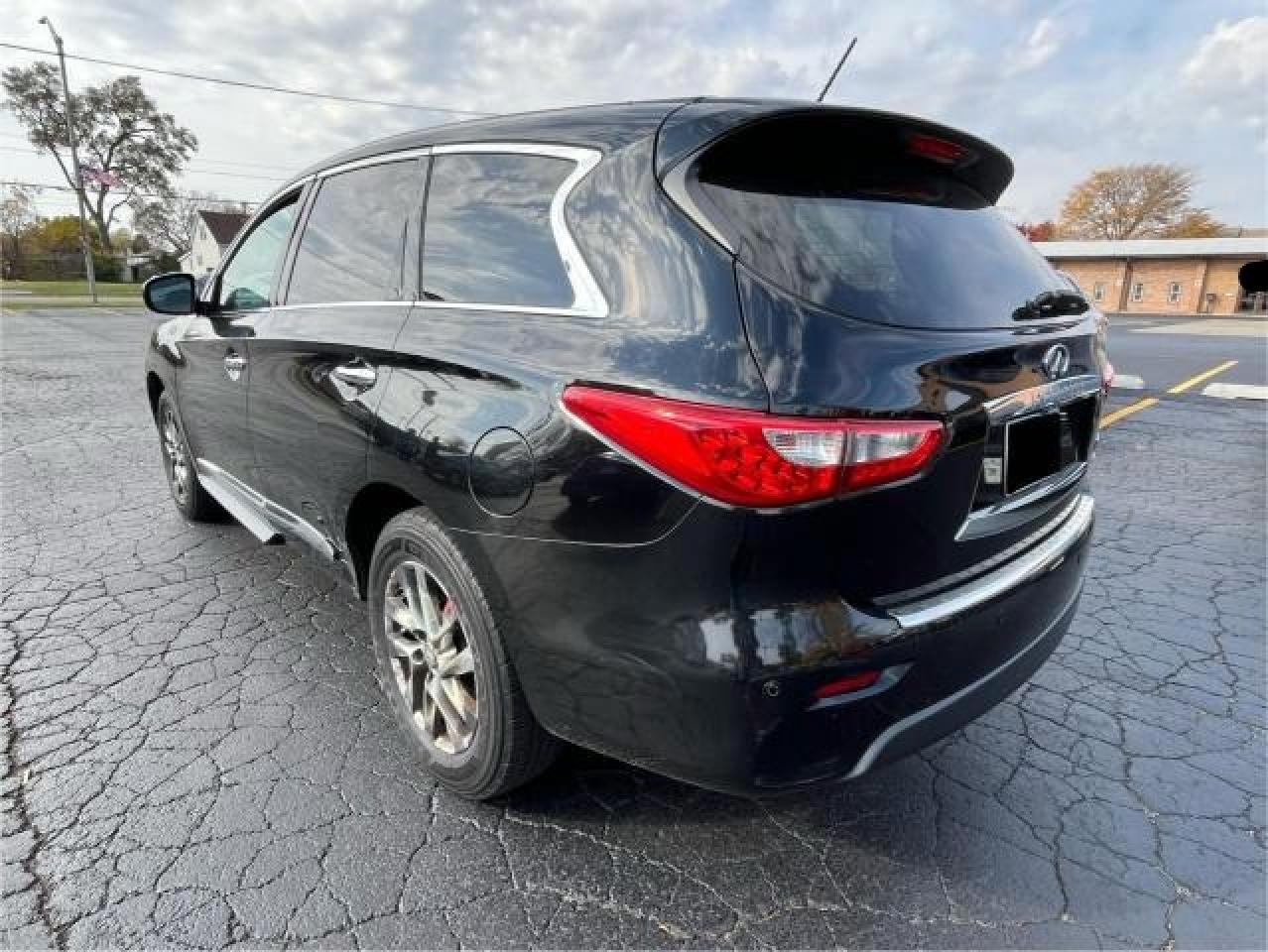2013 Infiniti JX VIN 5N1AL0MN0DC345272 Copart auction photo, minor dent/scratches / normal wear damage thumbnail 3