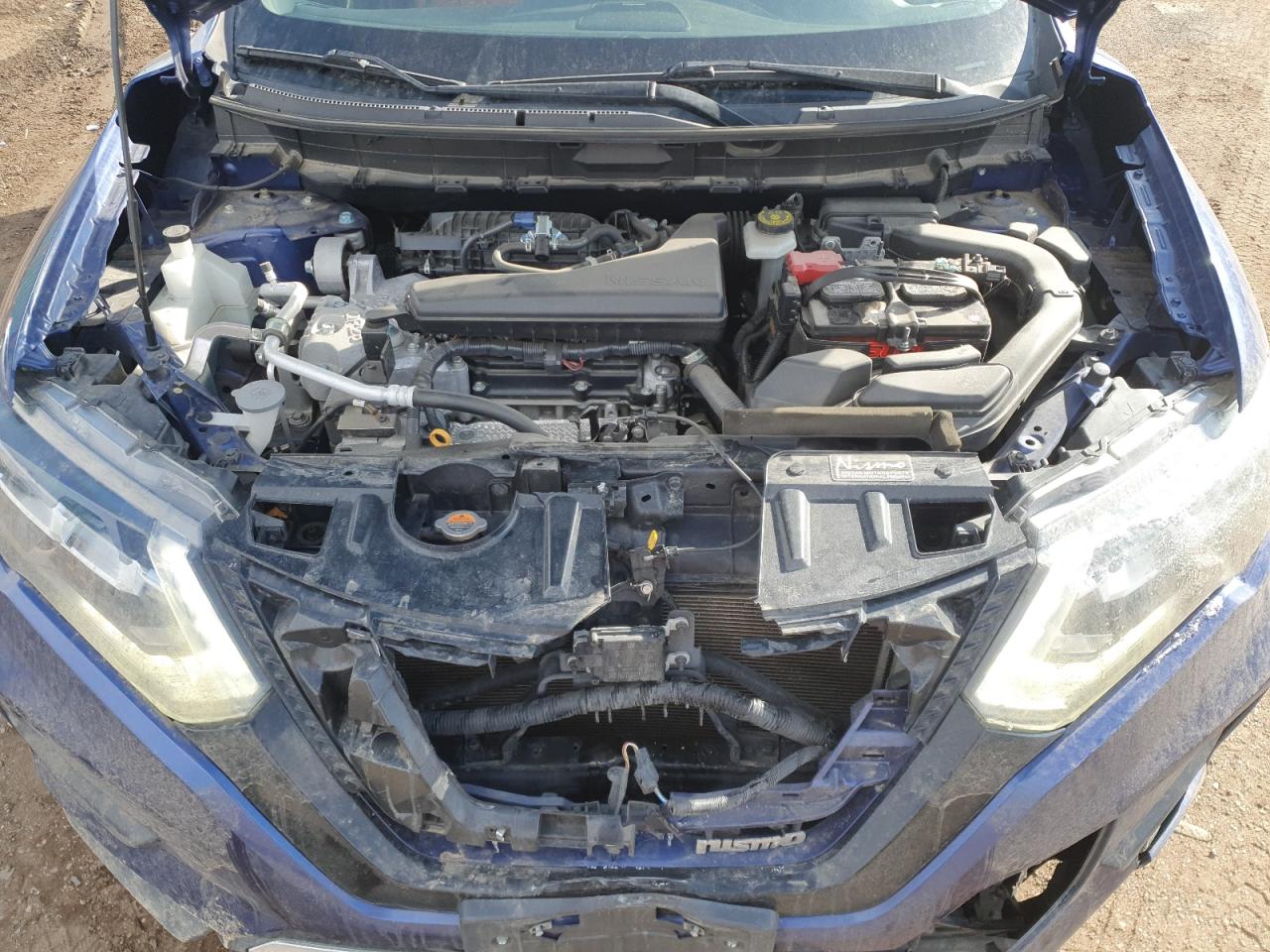 2017 Nissan Rogue VIN JN8AT2MV9HW025764 Copart auction photo, front end damage thumbnail 12