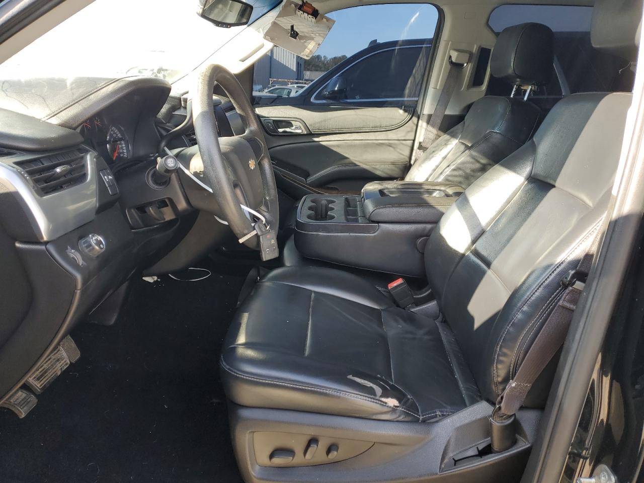 2015 Chevrolet Tahoe VIN 1GNLC2EC0FR576895 Copart auction photo, front end / side damage thumbnail 7