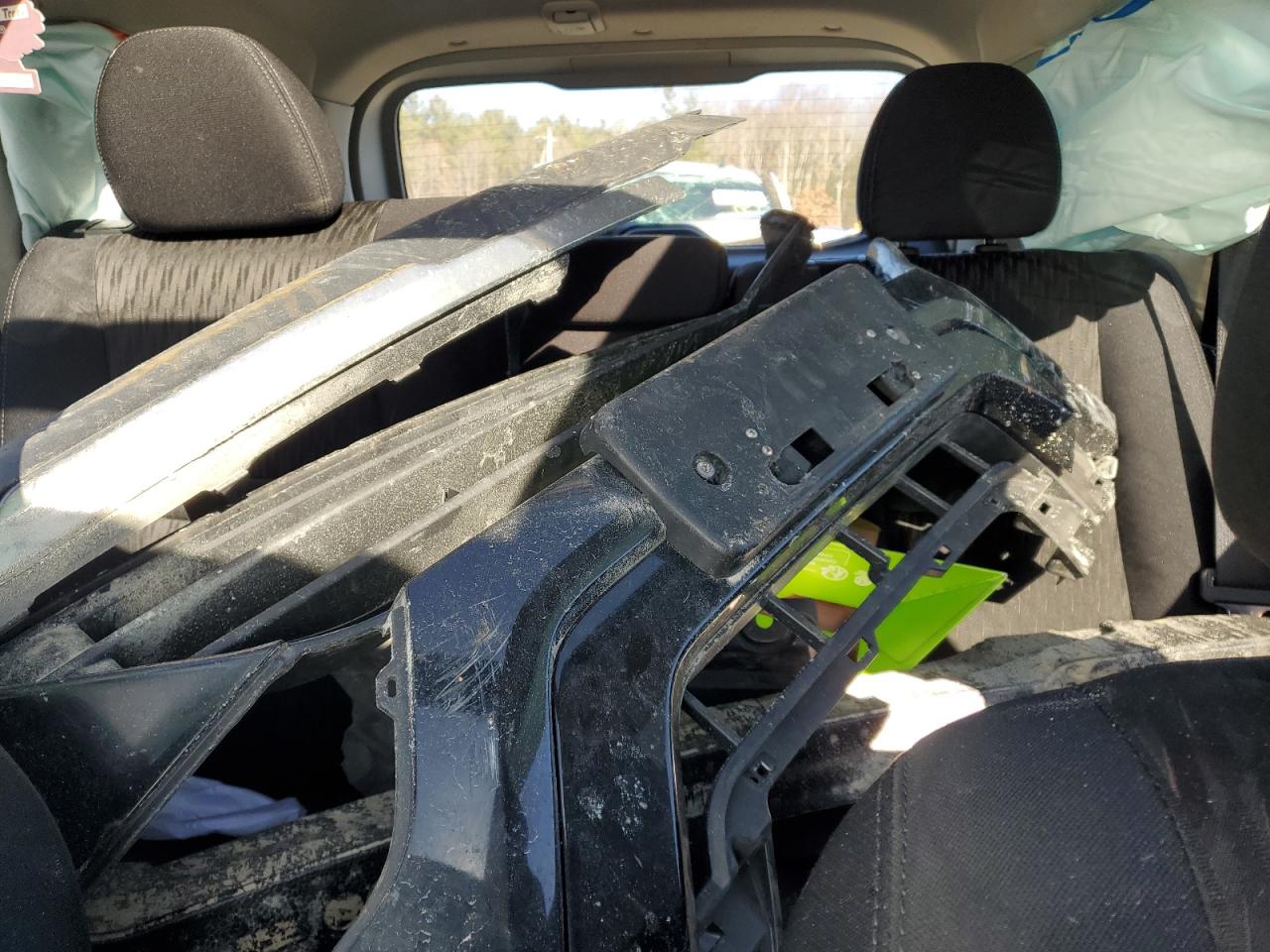 2017 Nissan Rogue VIN 5N1AT2MV3HC837117 Copart auction photo, front end / side damage thumbnail 10
